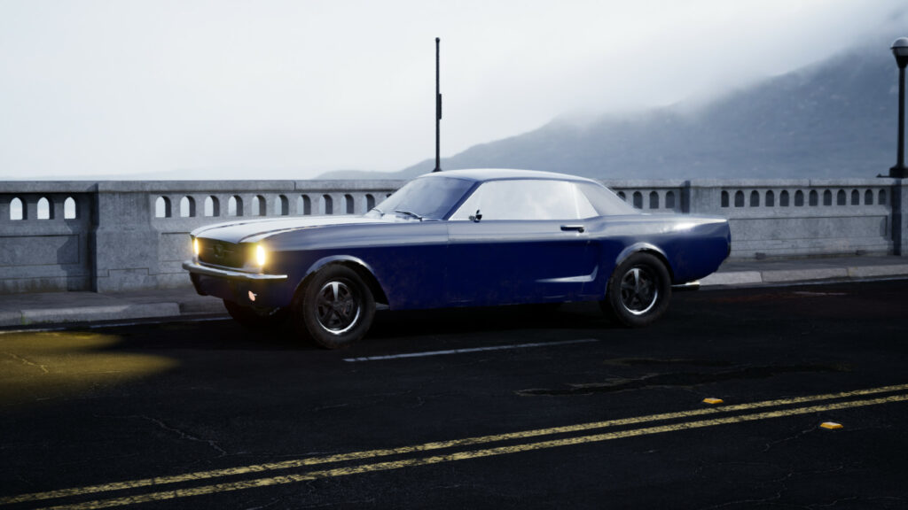 photo-2-mustang-voiture-sport-3d-modelisation-rendu-animation-3dsmax-blender-substance-painter-design-classique-voiture-americaine